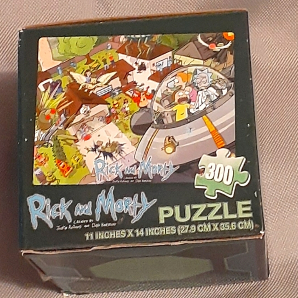 ❤ADDON❤ Rick and Morty 300 piece puzzle